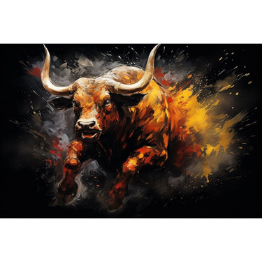 Tableau Moderne Taureau